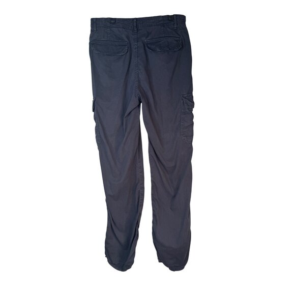 ZARA Womens Size 6 Cargo Pants Dark Gray 100% Cotton - Picture 15 of 16